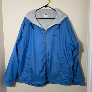 RARE Vintage Light blue Nike Windbreaker.